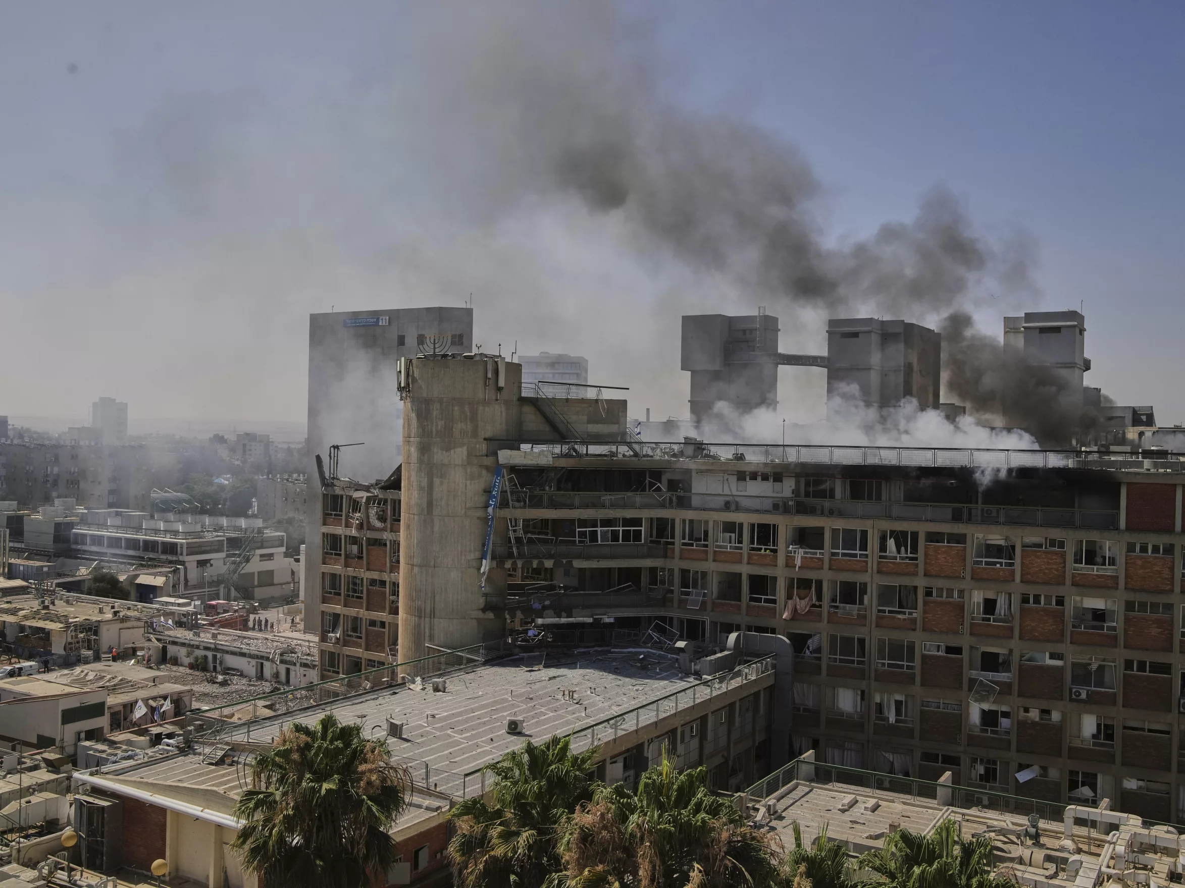 Iran Strikes Israeli Hospital; Israel Vows Retaliation