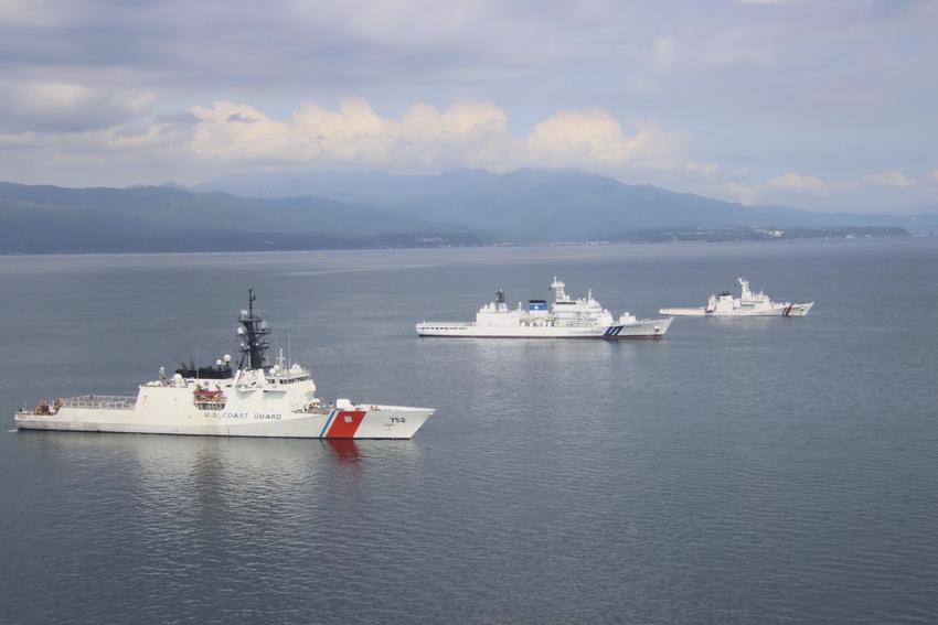 Japan hosts coast guard drills with U.S. and Philippines as sea tensions rise