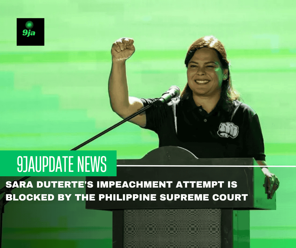 Sara Duterte’s impeachment attempt is blocked by the Philippine Supreme Court