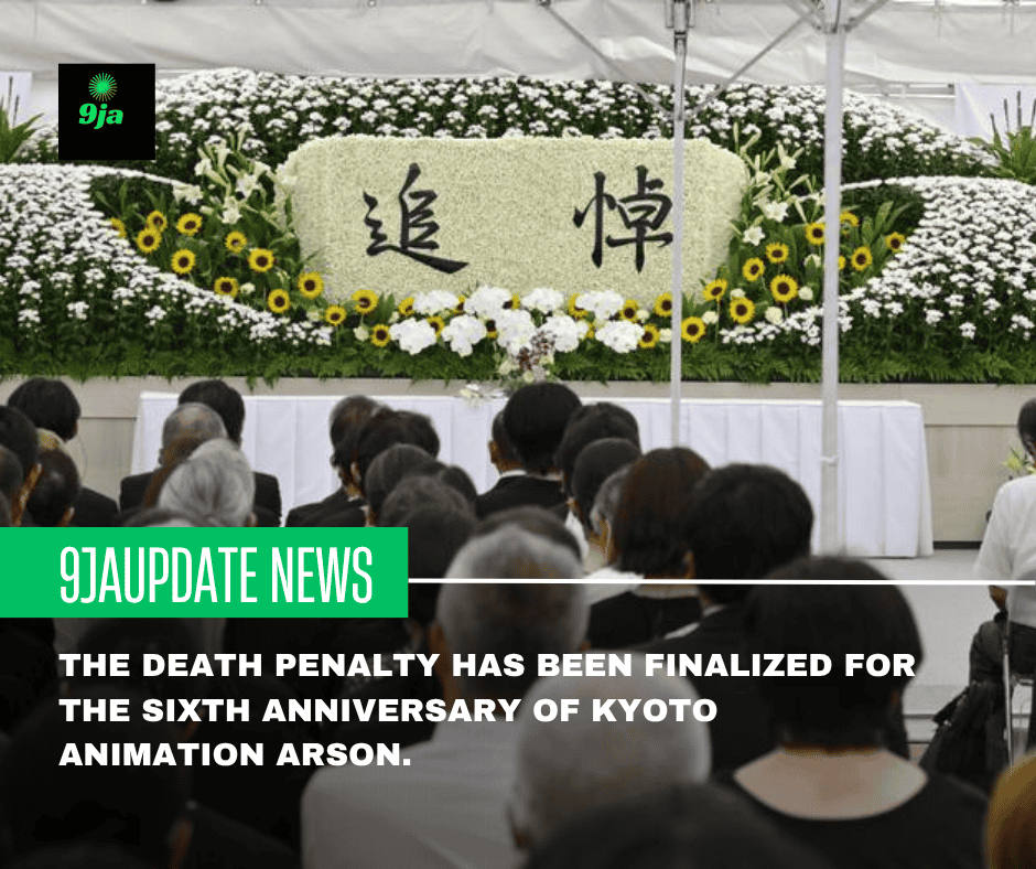 The death penalty has been finalized for the sixth anniversary of Kyoto Animation Arson.