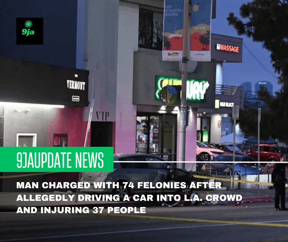 Man Charged with 74 Felonies After Allegedly Driving a Car Into L.A. Crowd and Injuring 37 People