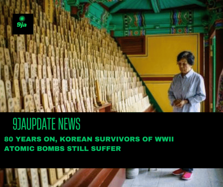 80 years on, Korean survivors of WWII atomic bombs still suffer