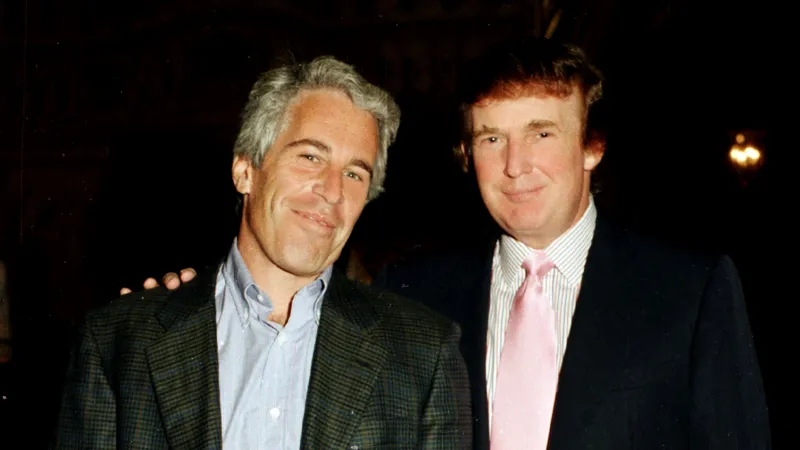 ‘Birthday book’ of Epstein with purported Trump note released by US lawmakers