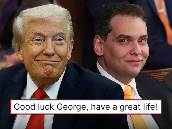 President Trump Cuts George Santos Huge Prison Break!!!