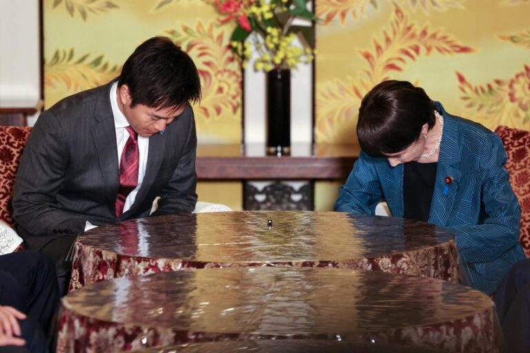 Takaichi gives top ministry posts to 7 scandal-hit LDP lawmakers