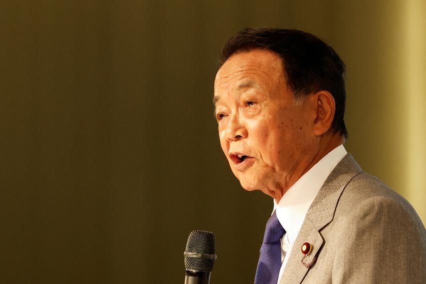 Takaichi picks LDP supreme adviser Aso as party vice president