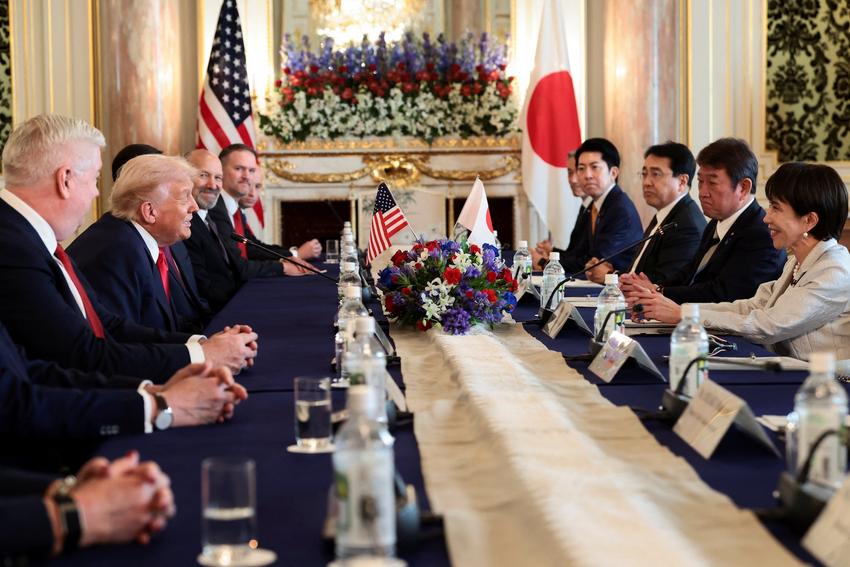 Trump praises Japan’s ‘great’ female leader in talks on trade, critical minerals