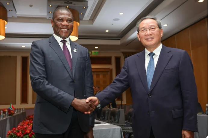 What Mashatile’s meeting with China’s Premier Li Qiang means for South Africa