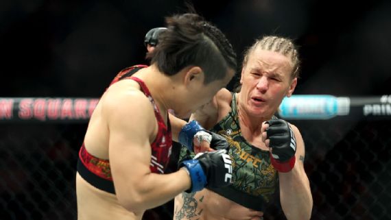 Shevchenko shuts out Zhang to retain flyweight title at UFC 322