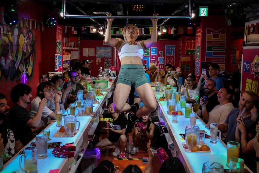 Japan’s ‘muscle girls’ look to crush norms of willowy beauty