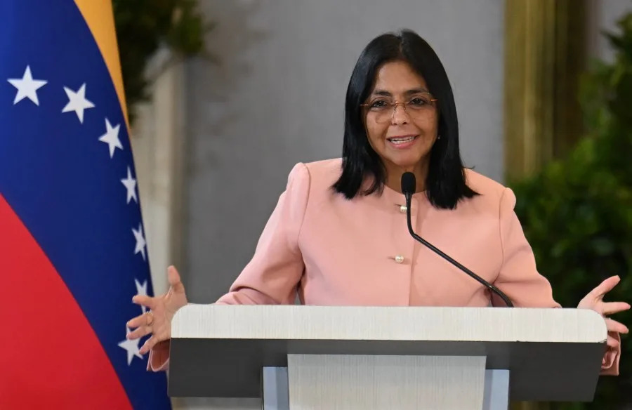 Delcy Rodríguez Reaffirms Venezuela’s Defiance Toward the U.S.