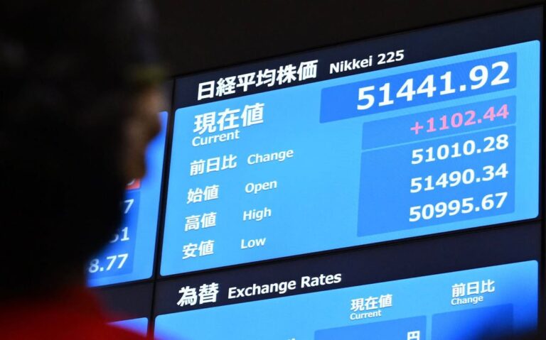 Nikkei average falls due to China’s tightening of export controls