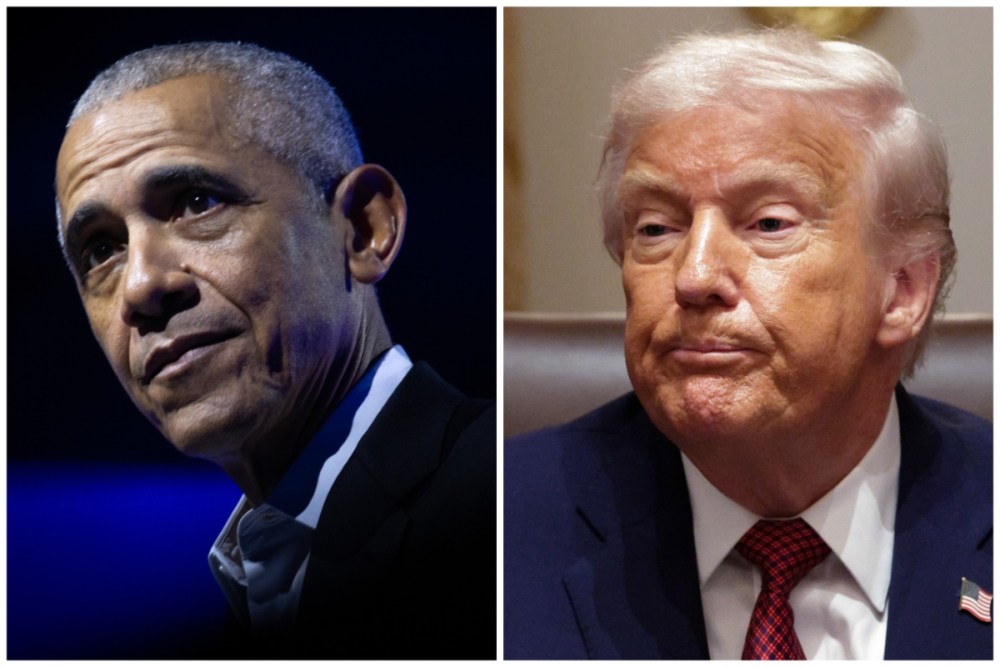 Barack Obama reacts to Donald Trump posting video depicting him and Michelle Obama as Apes (Video)