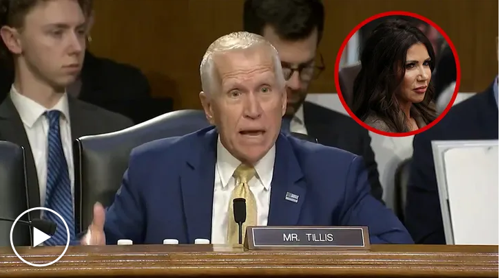 Sen. Tillis To Kristi Noem ICE K!llings Are Like Dog You K!lled
