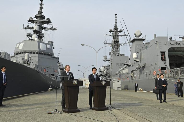 Japan, Germany defense ministers discuss potential new pact to deepen ties