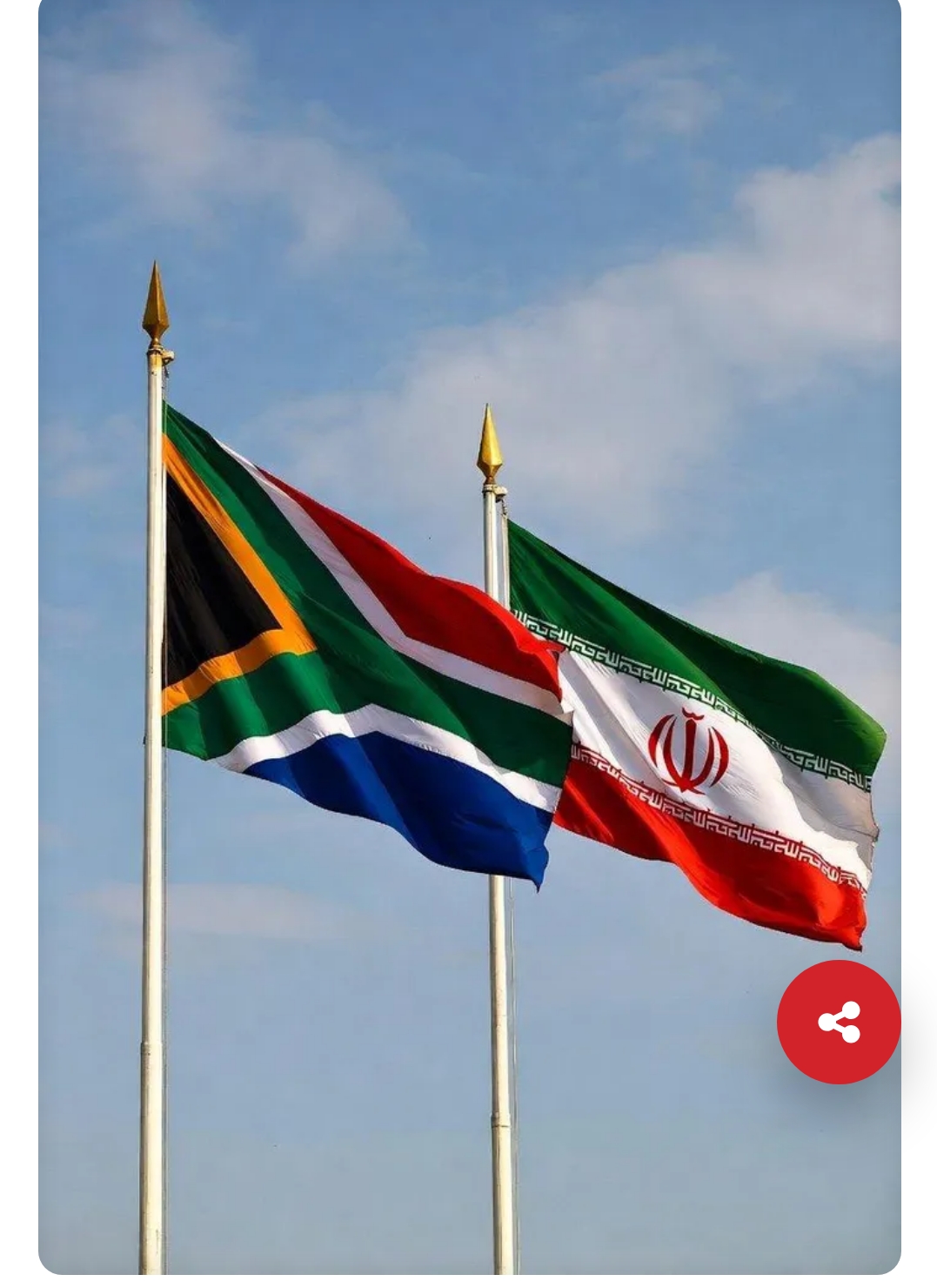 Iran assures South Africa ships can pass through Strait of Hormuz amid tensions