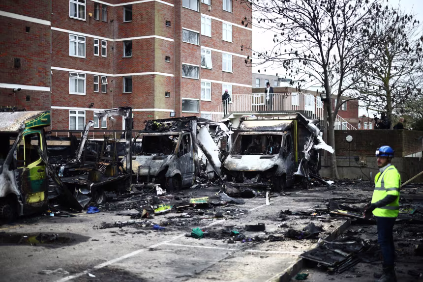 Fourth Arrest Made in Jewish Ambulance Arson Attack as London Court Hearing Unfolds