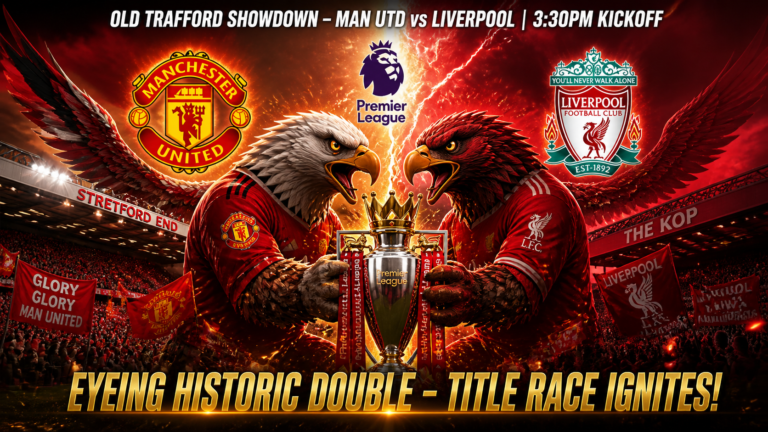 Old Trafford Showdown: Man Utd Eye Historic Double Over Liverpool in Title-Clinching Derby Thrust