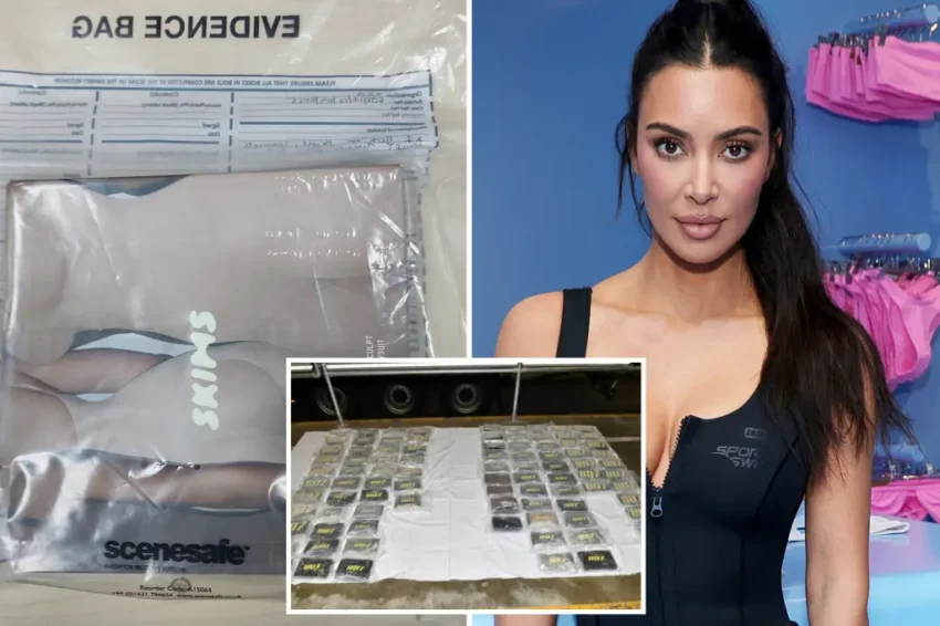 .4 Million worth of coc@ine discovered in shipment of Kim Kardashian brand underwear