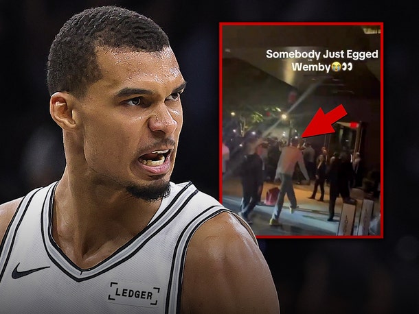 Knicks Fans Throw Objects At Victor Wembanyama After Epic Collapse