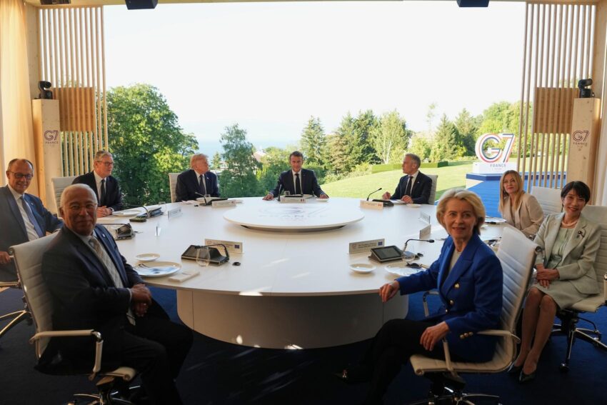 After taking Iran deal to G7 summit, Trump eyes ending Ukraine war