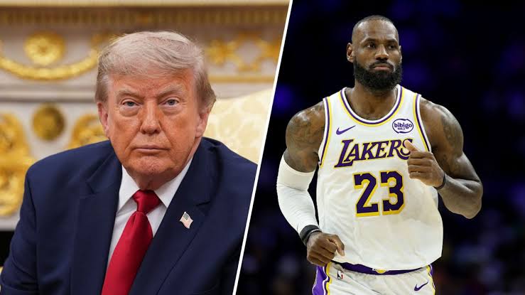 President Trump accuses NBA star LeBron James of being racist