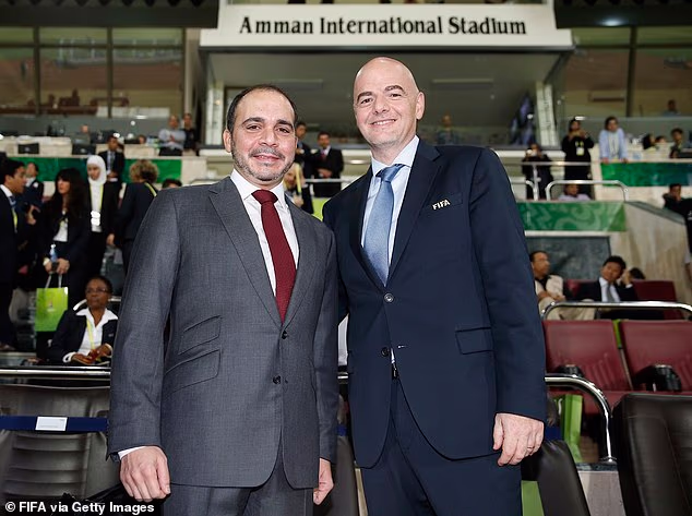 FIFA president Gianni Infantino accused of blackmail by head of Jordan FA in shocking statement