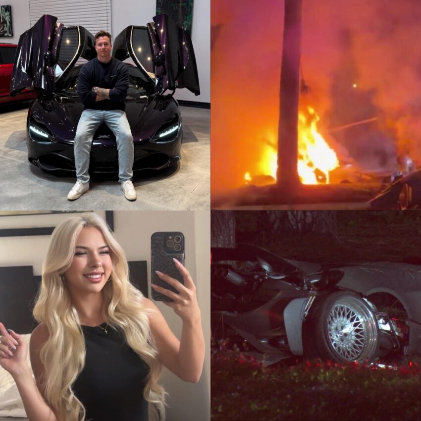 Married car influencer di£s in car accident with 22-year-old woman he flew out for a date