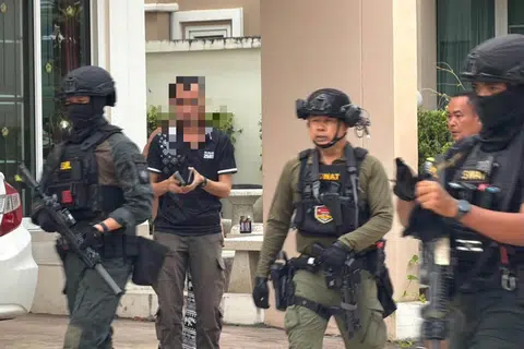 Thai policeman surrenders after 18-hour standoff following wife’s killing at kindergarten