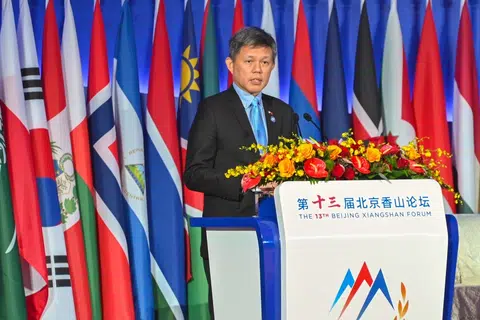 Great powers must reassure smaller nations as power shifts, says Singapore’s Chan Chun Sing
